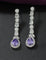 Designer Rhodium Polish Zirconia Necklace Set