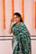 Kaitoke Green Meenakari Banarasi Silk Saree
