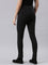 Women Printed Black Warm Jeggings