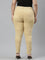 Women Solid Golden Yellow Super Stretch Jeggings