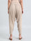Dark Beige Viscose Stretch Patiala