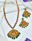 Antique Lakshmi Devi Pattern Necklace Set