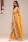 Harvest Gold Tissue Handcrafted Saree