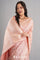 Heather Peach Banarasi Butti Silk Saree