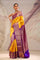 Golden Yellow Heritage Kanjivaram Silk Saree