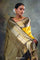 Gold Yellow Butti Kanjivaram Silk Saree