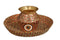 Brass Parat and lota set, Brass Plate and lota handcrafted meenakari design, Pooja thali Lota set for marrage gift item