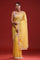 Gold Yellow Crafted Tissue Saree