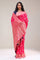Amaranth Pink Silk Butta Handcrafted Saree