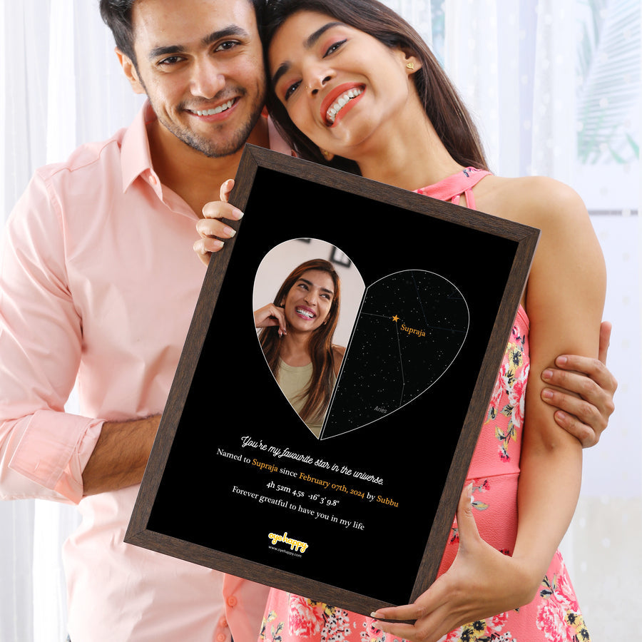 Star - Custom Photo Edition (A4 with Acrylic Glass)