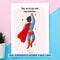 Superdad Cape Card