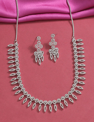 Designer Zirconia Elegance Necklace Set