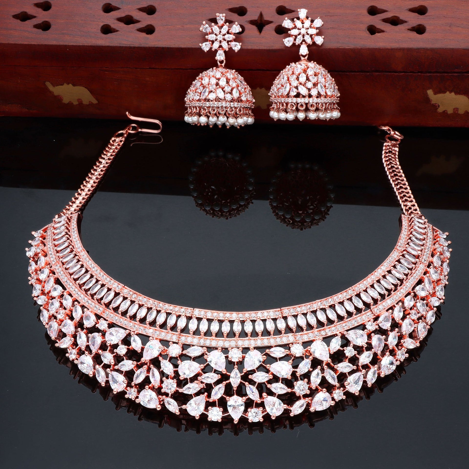 Zirconia Choker Set