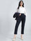Navy Smart Fit Pant