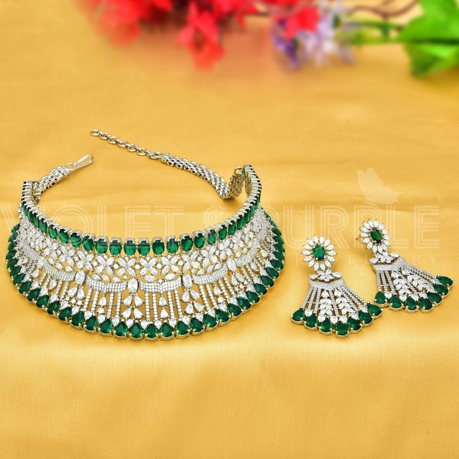 Zirconia Choker Set