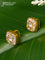 Bugadi earrings with kundan stones