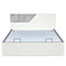 Asta Prime Bed with Semi Hydraulic Storage (White)