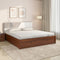 Asta Premier Bed with Hydraulic Storage (Walnut)