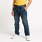 Boys Heavily Washed With Tint Effect Slim Fit Denim