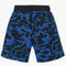 Boys All Over Print Knee Length Mid Rise Shorts