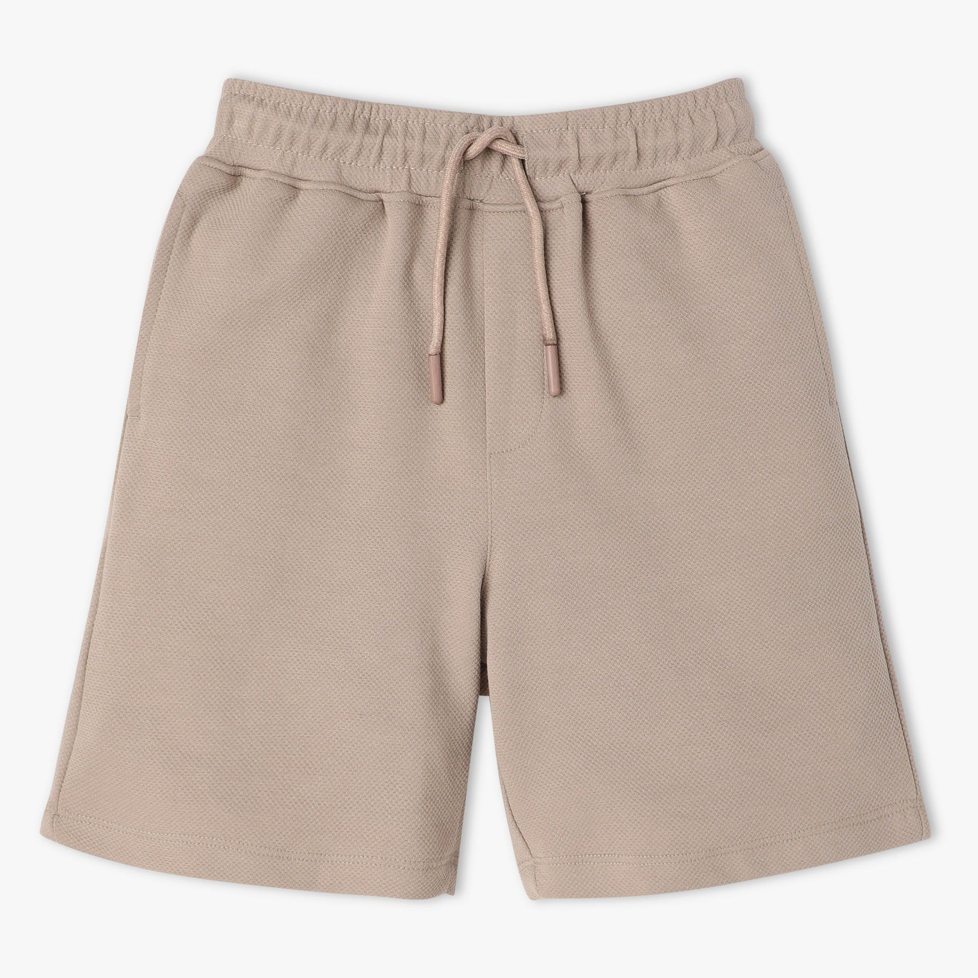 Boys Knee Length Solid Resort Sets Shorts
