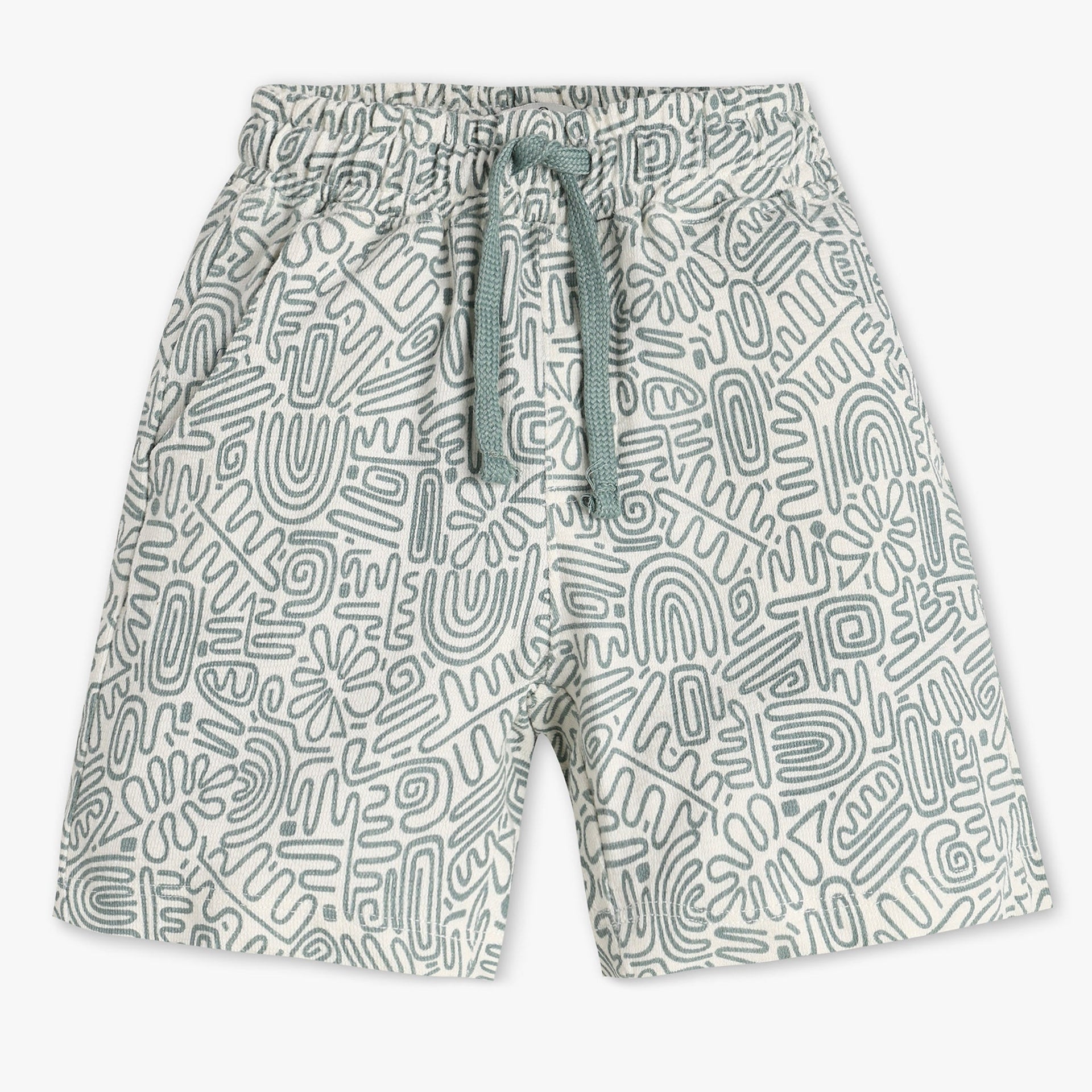 Boys Cotton Printed Shorts