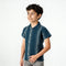 Boys Striped Cuban Shirt