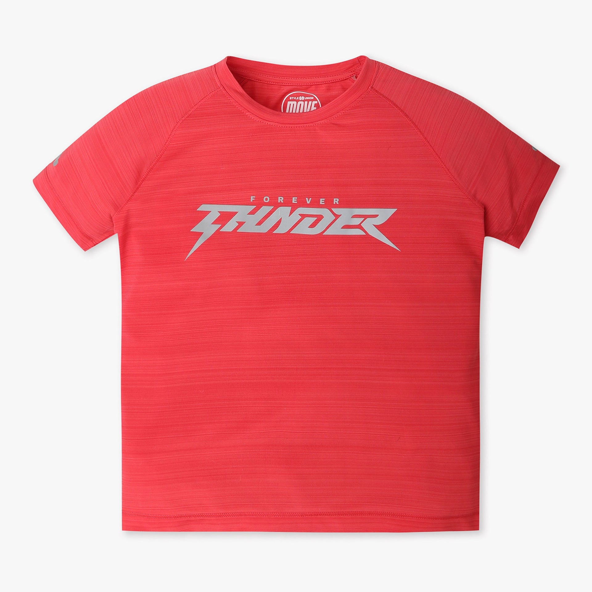 Boys Solid Crew Neck Half Sleeve T-Shirt