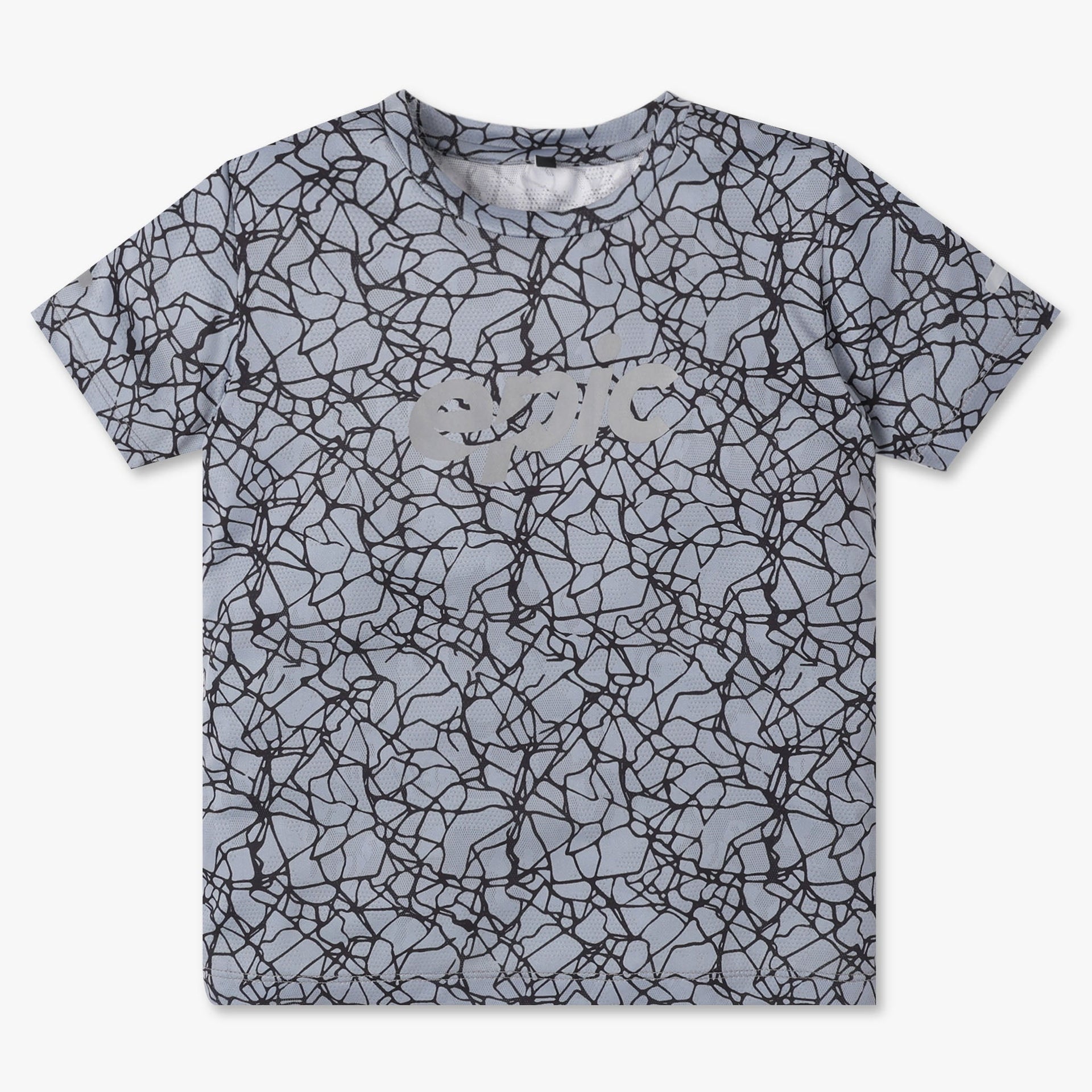 Boys Crew Neck All Over Printed T-Shirt