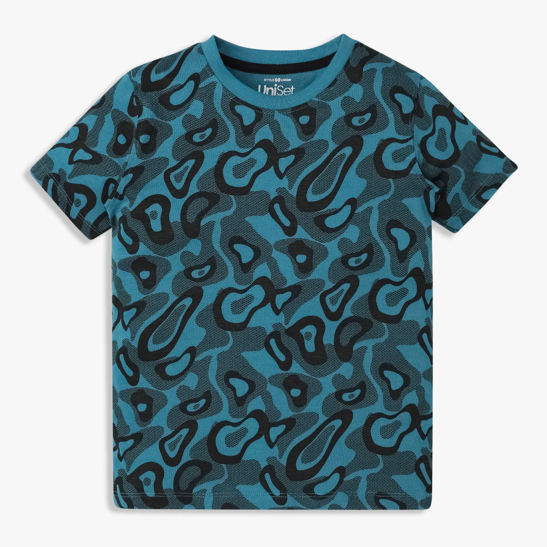 Boys Cotton Crew Neck Weekend T-Shirt