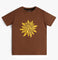Boys Graphic Crew Neck Sun Print T-Shirt