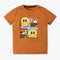 Boys Graphic Crew Neck Half Sleeve T-Shirt