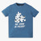 Boys Graphic Crew Neck Half Sleeve T-Shirt