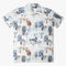 Boys Printed Cuban Shirt