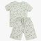 Boys Crew Neck T-shirt and Shorts All Over Printed Sleepwear Set