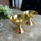 Brass Diya for pooja, Diwali diya Traditional Oil Lamp Diya, Dia - 4 Inches