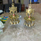 Brass Hanging Diya, BRASS DIYA Set WITH CHAIN , Sangu symboled, Diya home decoration