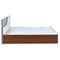 Asta Max Bed with Box Storage (Walnut)