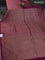 Banarasi semi silk saree deep purple with allover thread & zari weaves and woven border