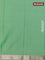 Bangalori semi silk saree light green with allover ikat weaves and zari woven border