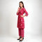 V-Neck Printed Flared Kurta and Pant Set