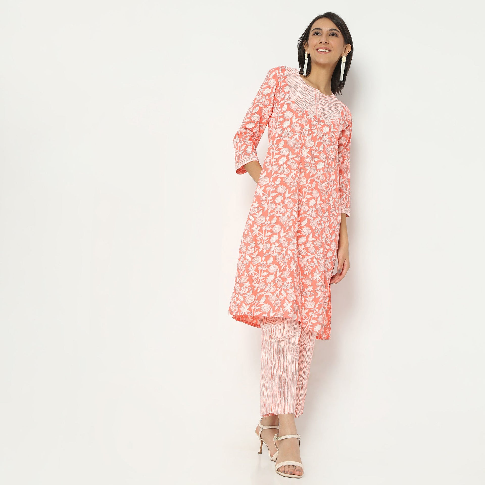 Ankle Length Straight Cord-It Pants