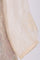 Cream Floral Printed Lace Organza Straight Top with Printed Slip