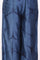 Blue Shibori Printed Satin Straight Top with Pants Co-ord Set