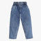Classic Girls Mid Wash Sloutch Fit Denim With All Round Elasticated Waistband