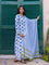 Classic Chevron Hand Block Printed Cotton Dupatta