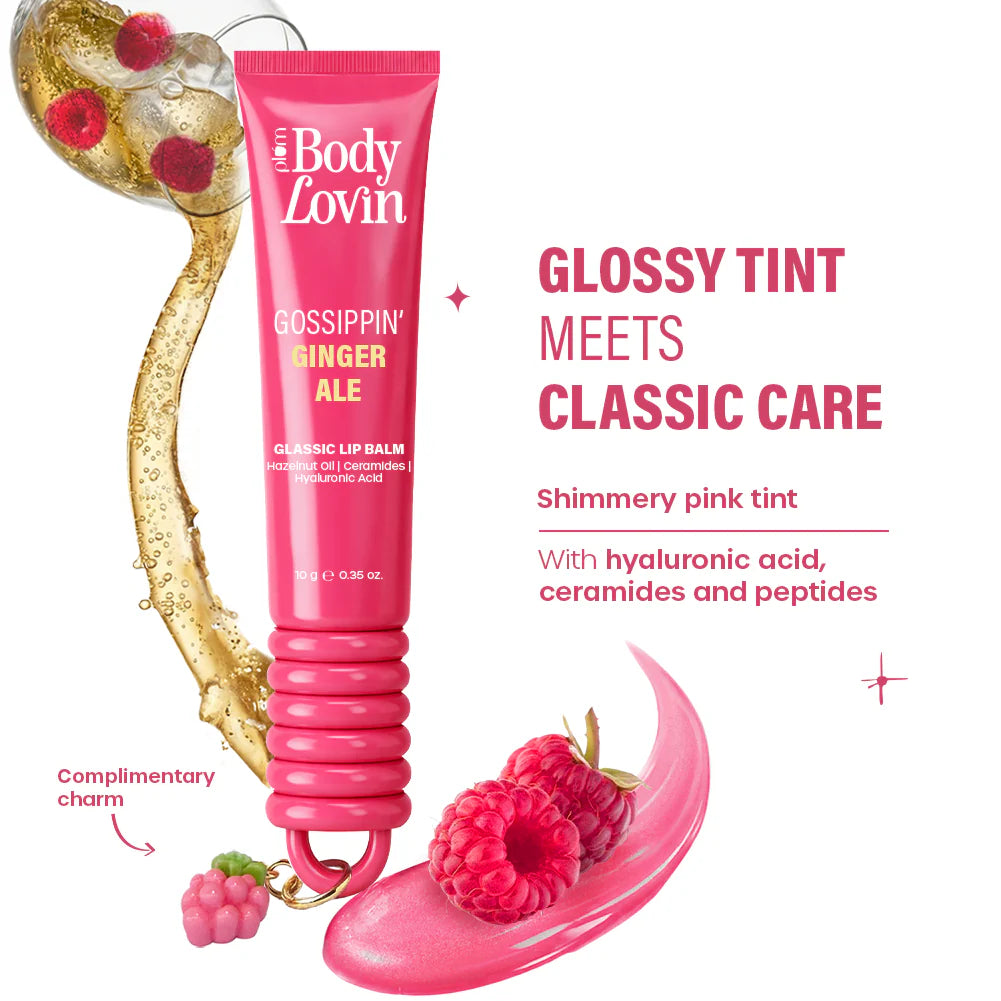 Gossippin’ Ginger Ale Glassic Lip Balm by BodyLovin'
