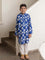 Hriday Blue Long Kurta