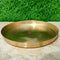 Kansa Thali for Dinner, Bronze Thali Matt Finish Round Plate Diameter 11.5 Inches