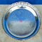 German Silver Tray with Round Shape, Puja Decorative Tray